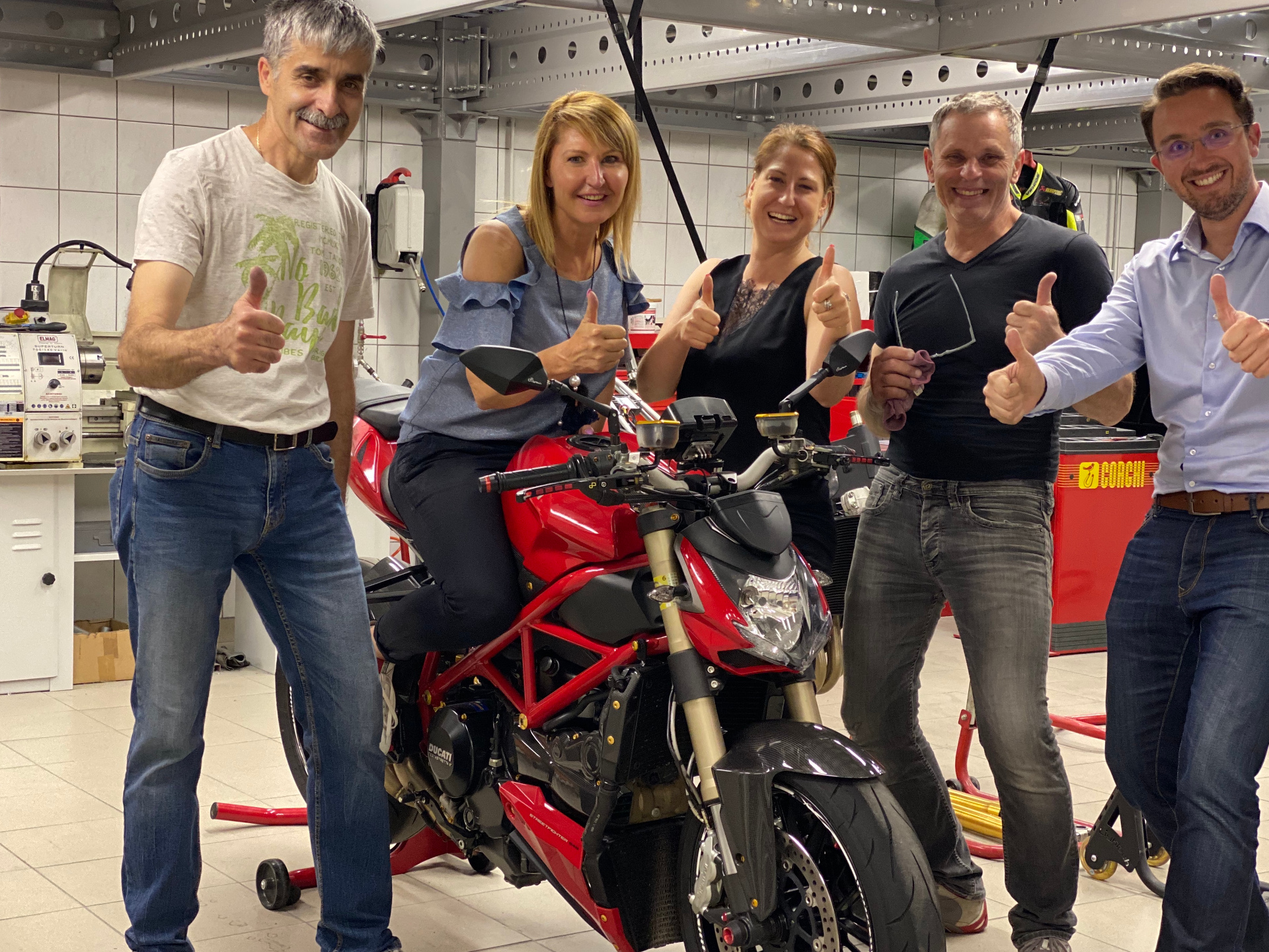 Owen carbon team Tone, Karmen, kim, Samo, Boštjan