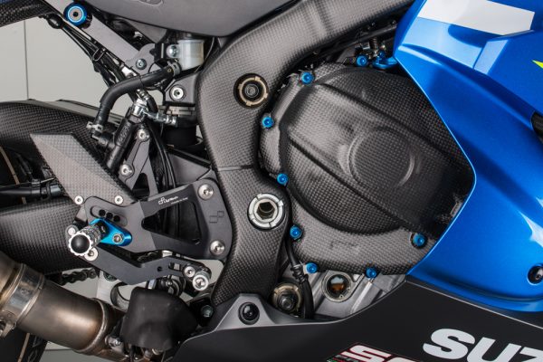 Suzuki GSX R clutch and frame protections