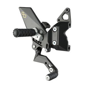 Adjustable Rear Sets With Fixed Foot Pegs
