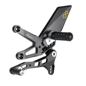 Adjustable Rear Sets With Fixed Foot Pegs