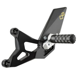 Adjustable Rear Sets With Fixed Foot Pegs